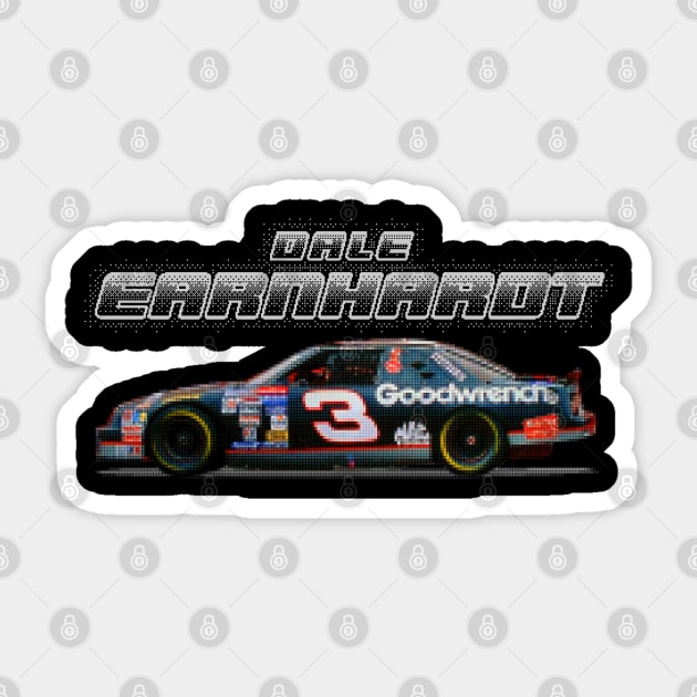 dale earnhardt Sticker by Pixelwave